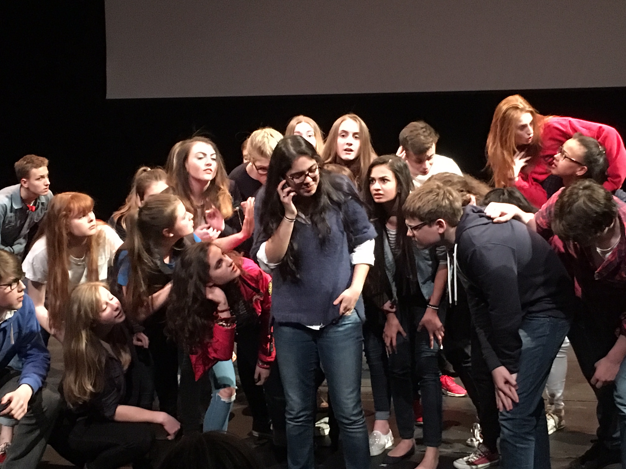 Fourth Form Production of 'The Musicians' at the Birmingham REP, 4th May 2016